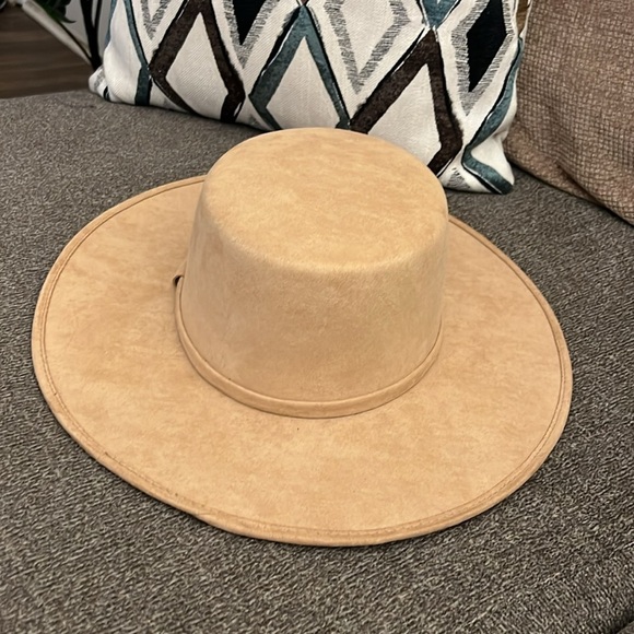 Suede Hat Suede Cordobes Felt WoolHat Indiana Unisex - Picture 5 of 12